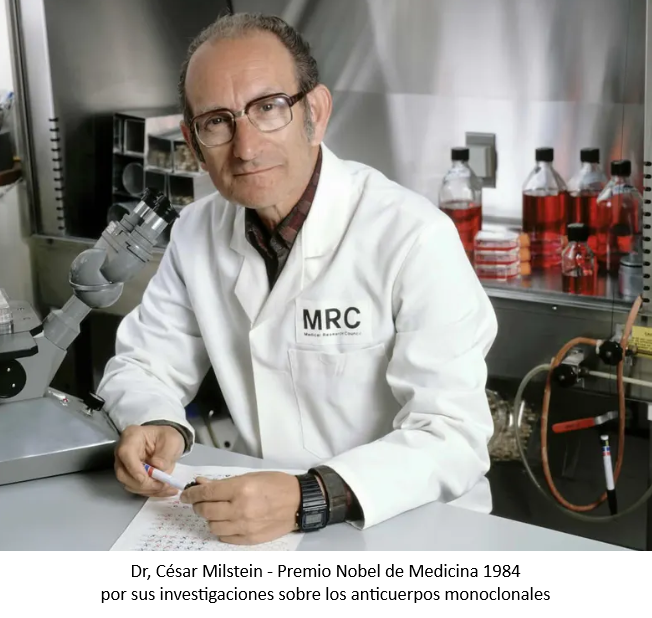 Dr. César Milstein Premio Nobel 1984