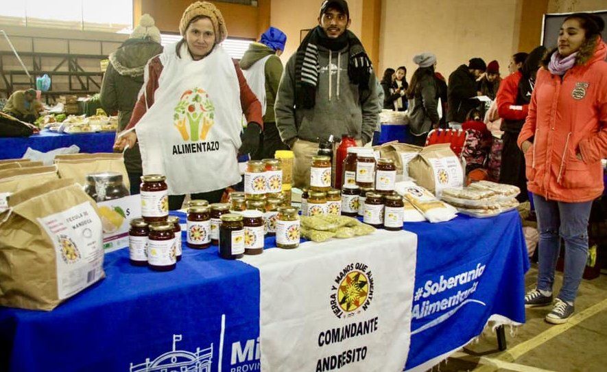 Productoras de Andresito presentes en el Cuarto Alimentazo de Posadas